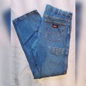 Men's Dickies Blue Relaxed Fit Denim Jeans
